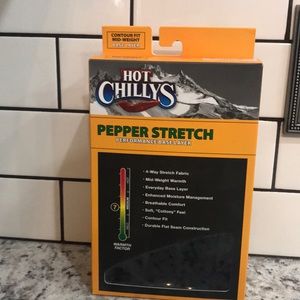 Hot Chillys Pepper Stretch base layer crew
